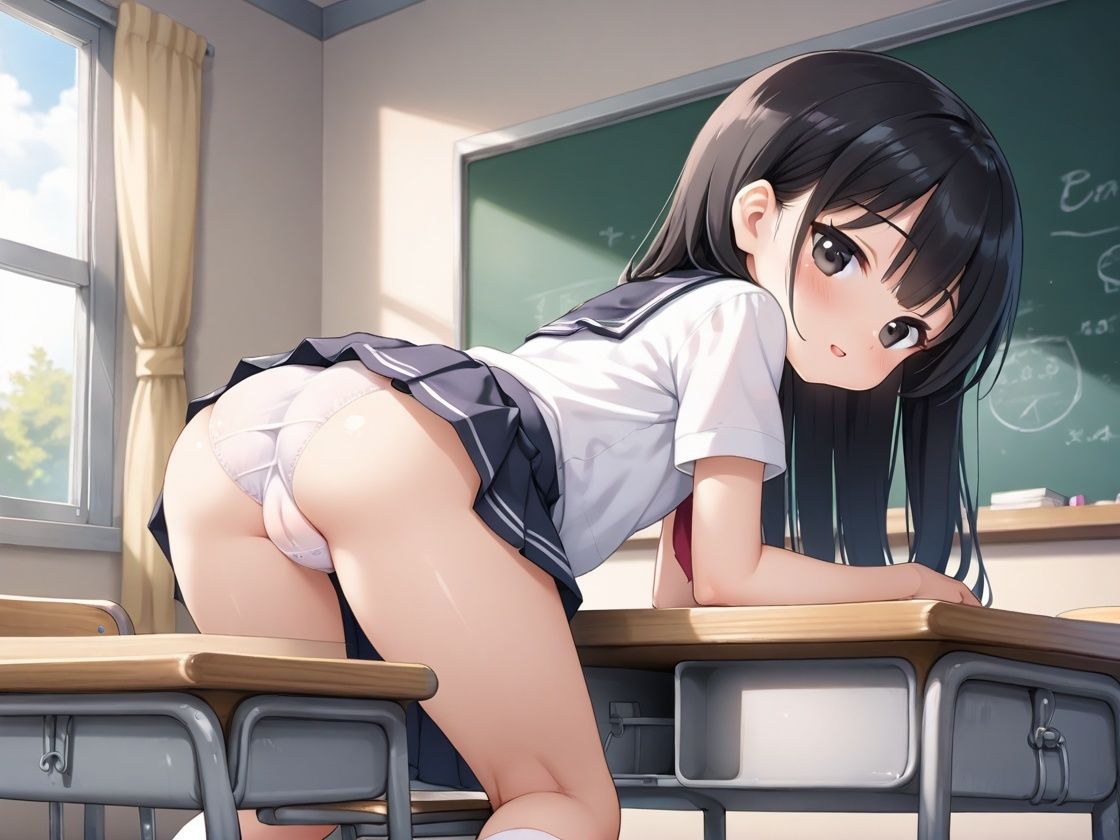 サンプル画像2:妹と普段家でヤることを教室でヤってしまった(チェリーパイ) [d_529027]