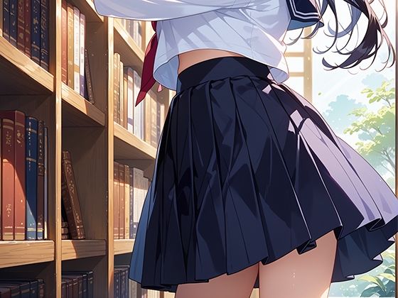 サンプル画像3:種付け学園 清楚な図書委員と官能的な時間(マジカルきなこ) [d_529130]