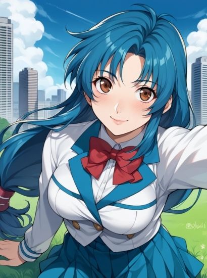 サンプル画像1:フルメタル・パニックの千鳥かなめから送られてきた自撮り写真(自撮りサークル  イカスミ工房) [d_529143]