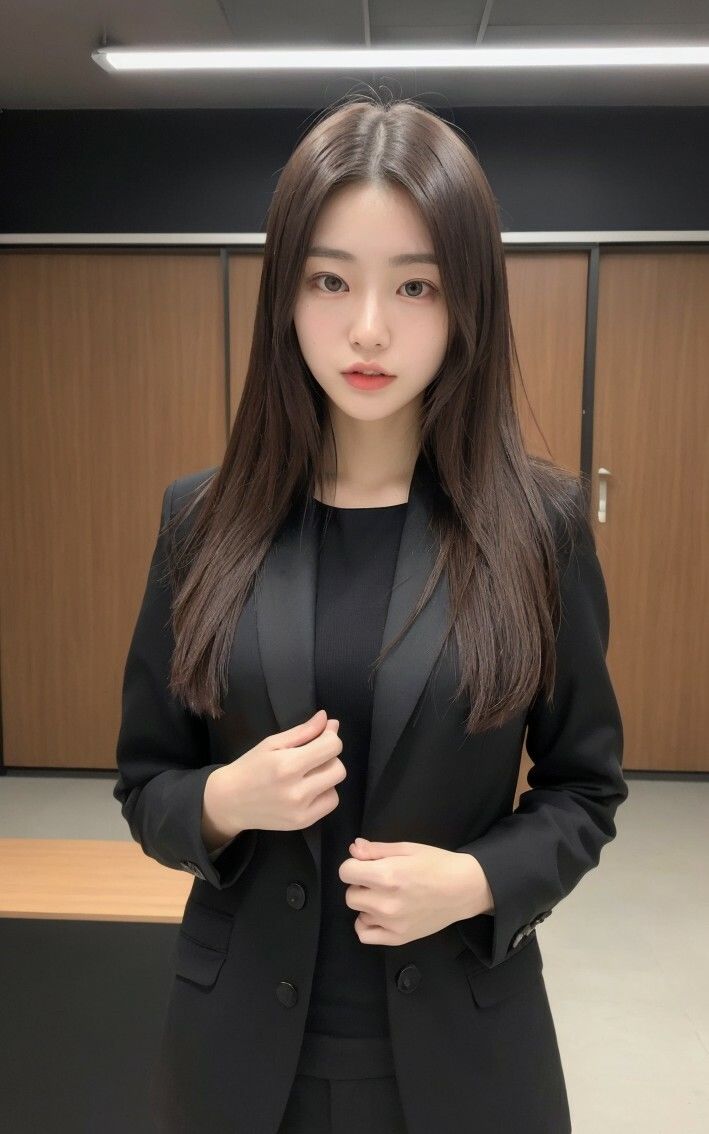 サンプル画像2:【美女名録】vol2.7 秘書の誘惑。冷たくても、惹かれてしまう。 151枚 【AIグラビア写真集】(AI美女制作参謀本部4課) [d_529145]