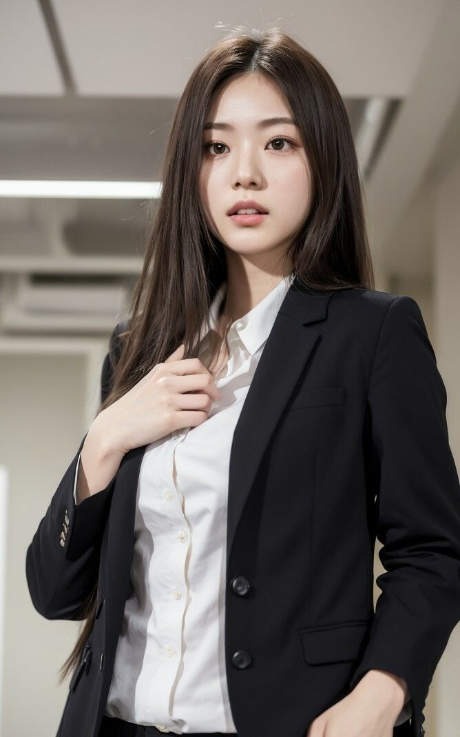 サンプル画像3:【美女名録】vol2.7 秘書の誘惑。冷たくても、惹かれてしまう。 151枚 【AIグラビア写真集】(AI美女制作参謀本部4課) [d_529145]