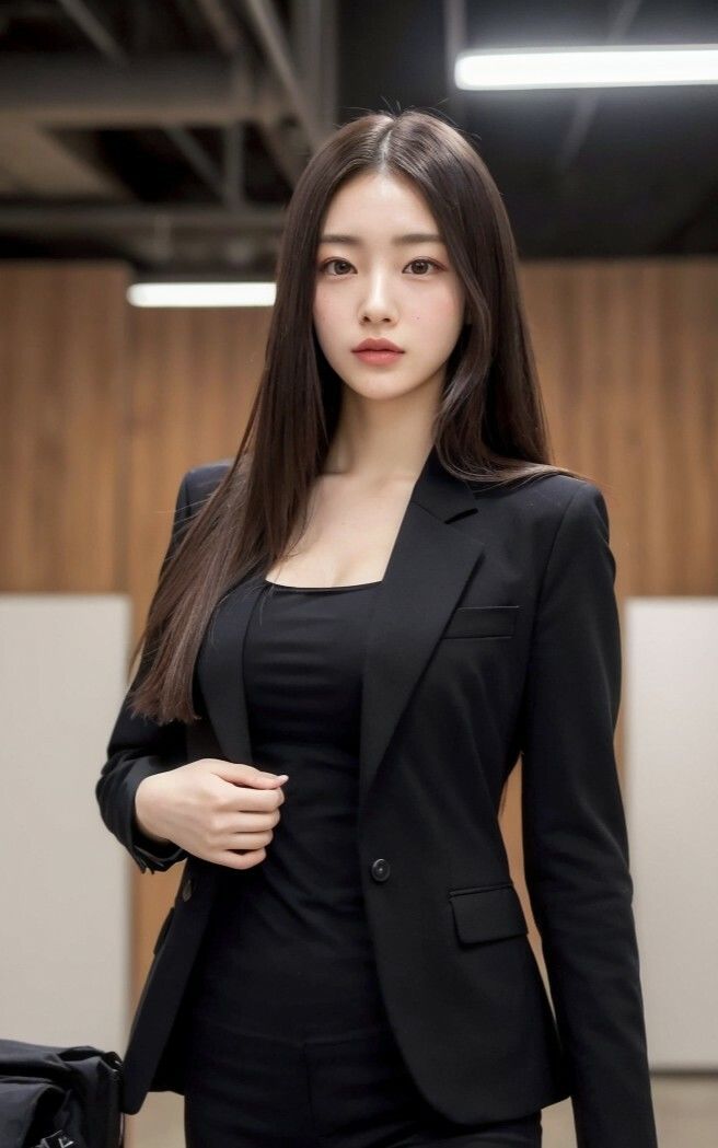 サンプル画像4:【美女名録】vol2.7 秘書の誘惑。冷たくても、惹かれてしまう。 151枚 【AIグラビア写真集】(AI美女制作参謀本部4課) [d_529145]