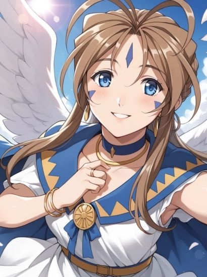 サンプル画像1:ああっ女神さまっのベルダンディーから送られてきた自撮り写真(自撮りサークル  イカスミ工房) [d_529146]