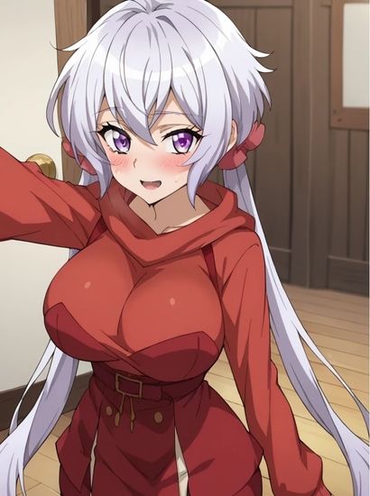 サンプル画像1:戦姫絶唱シンフォギアの雪音クリスから送られてきた自撮り写真2(自撮りサークル  イカスミ工房) [d_529158]