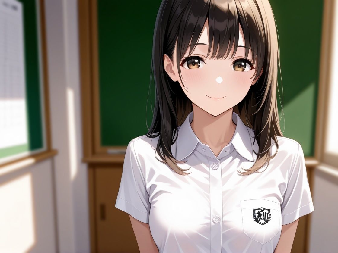 サンプル画像1:校長に狙われ膣出しされ、孕んだら卒業できる話(生はむ少女) [d_529174]