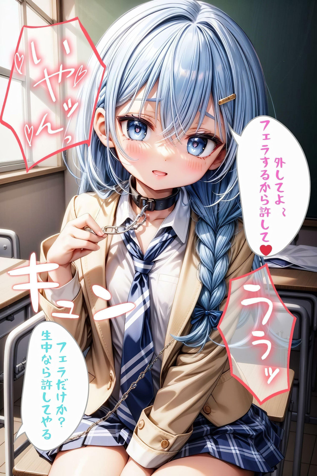 サンプル画像2:いけない拘束学園【セリフ付き】(桃尻倶楽部) [d_529193]