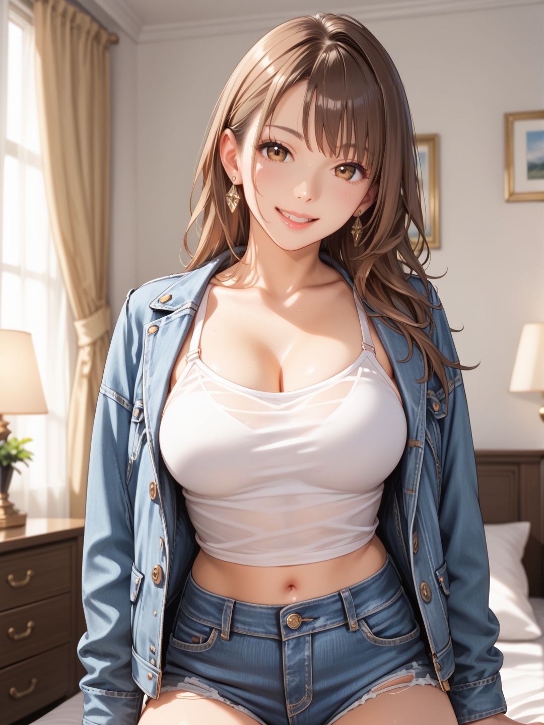 サンプル画像1:某マッチングアプリでトレーナー人妻と直ホ即ハメ！絶倫タダマンビッチに中出し＆ごっくん(ロールスロイス) [d_529484]