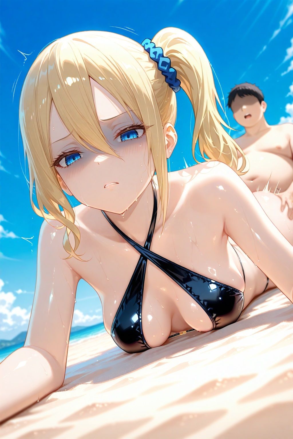 サンプル画像4:嫌悪早坂 水着編(カリホルニウム) [d_529555]