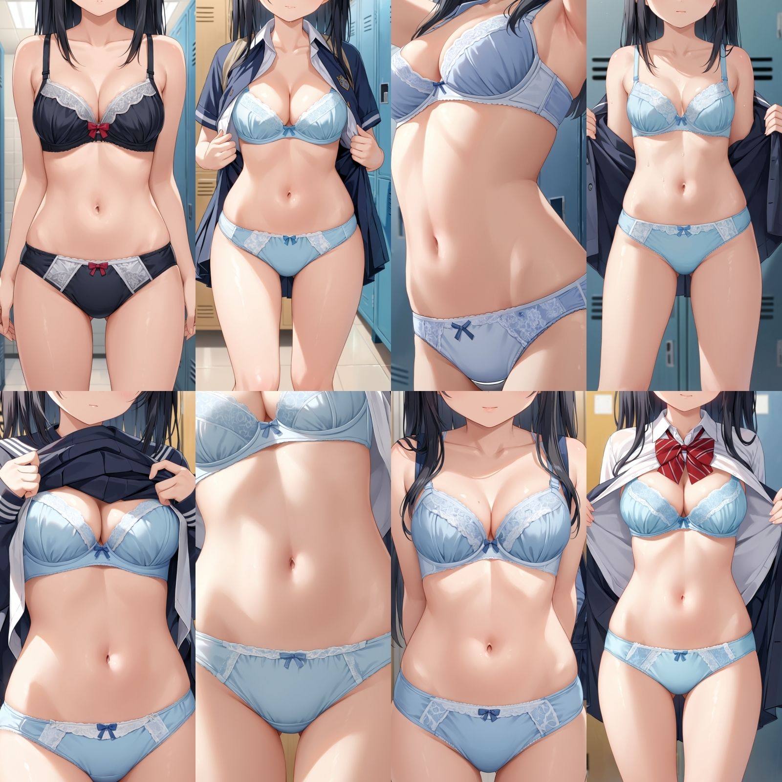 サンプル画像1:【女子更衣室盗撮 第二弾】お着換え中【500枚】(女子高生) [d_529670]