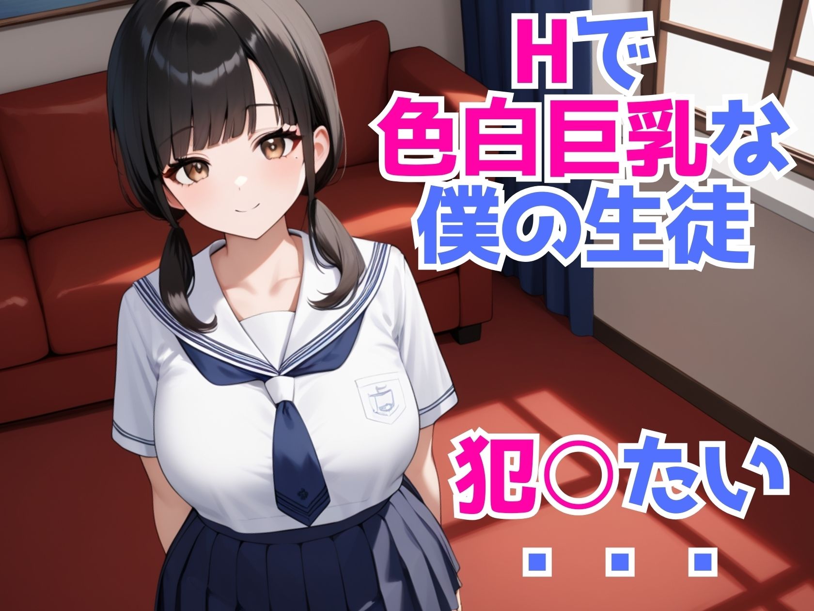 サンプル画像1:教え子の巨乳JKが中出し大好きすぎる(そいやっさ) [d_529743]