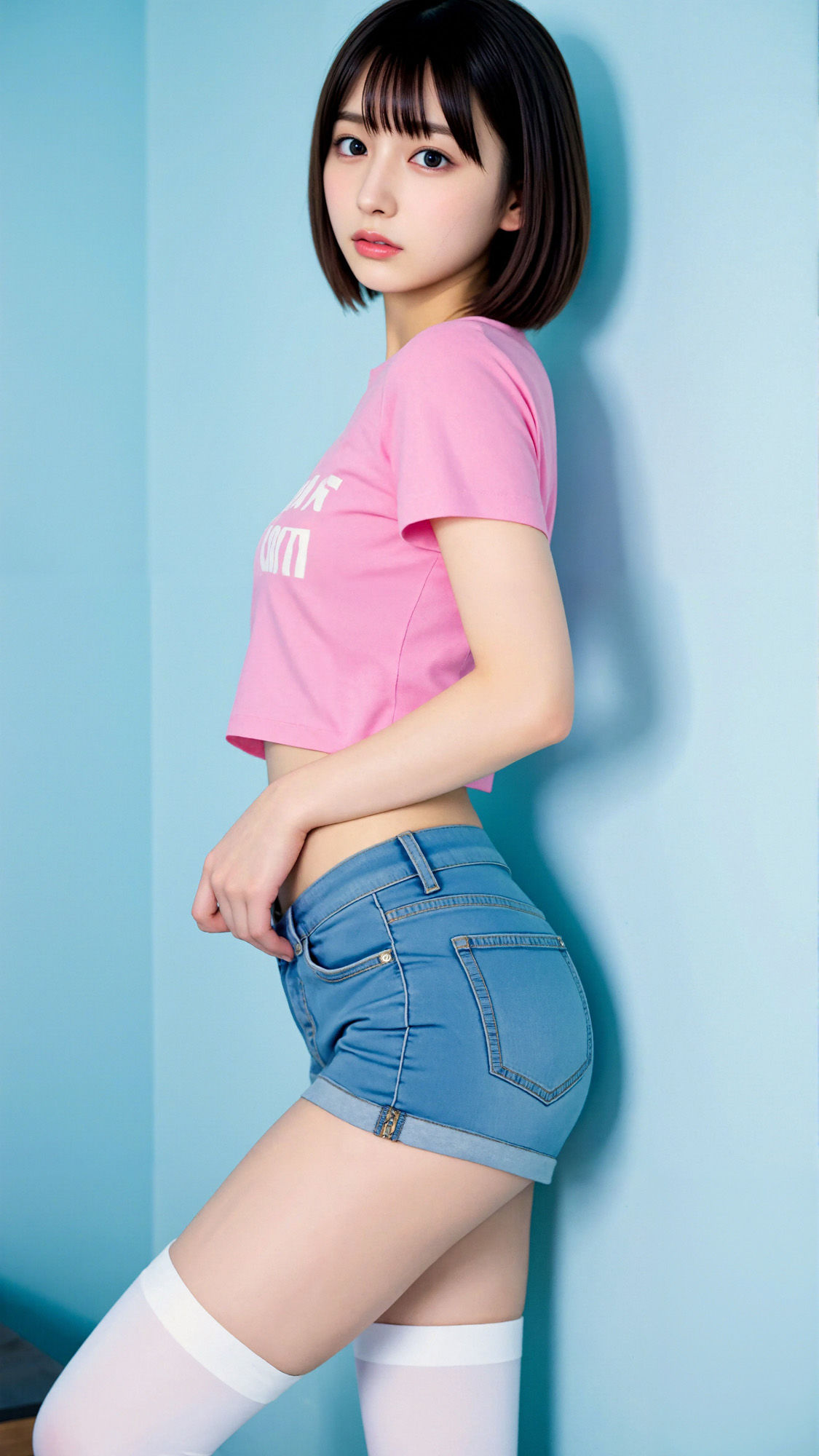 サンプル画像1:fl4kux 0213 ホットパンツ(niur) [d_529775]