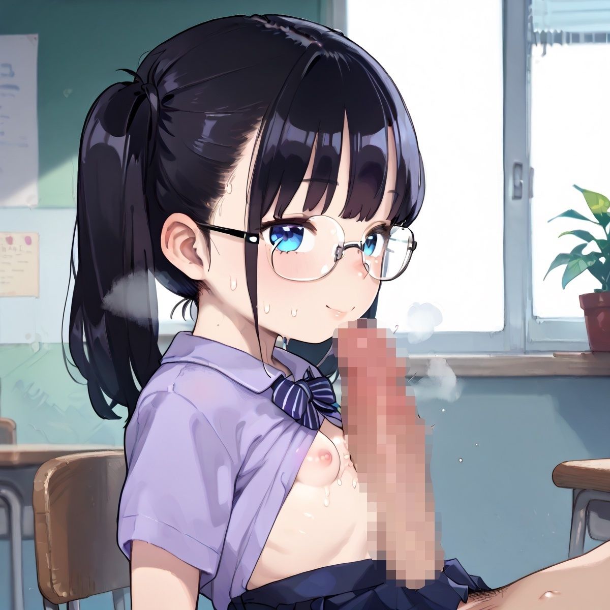 サンプル画像3:中出しし放題！秘密の補習授業1【童顔美少女たちとやりまくり！200枚！】(ロリロリ堂) [d_529875]