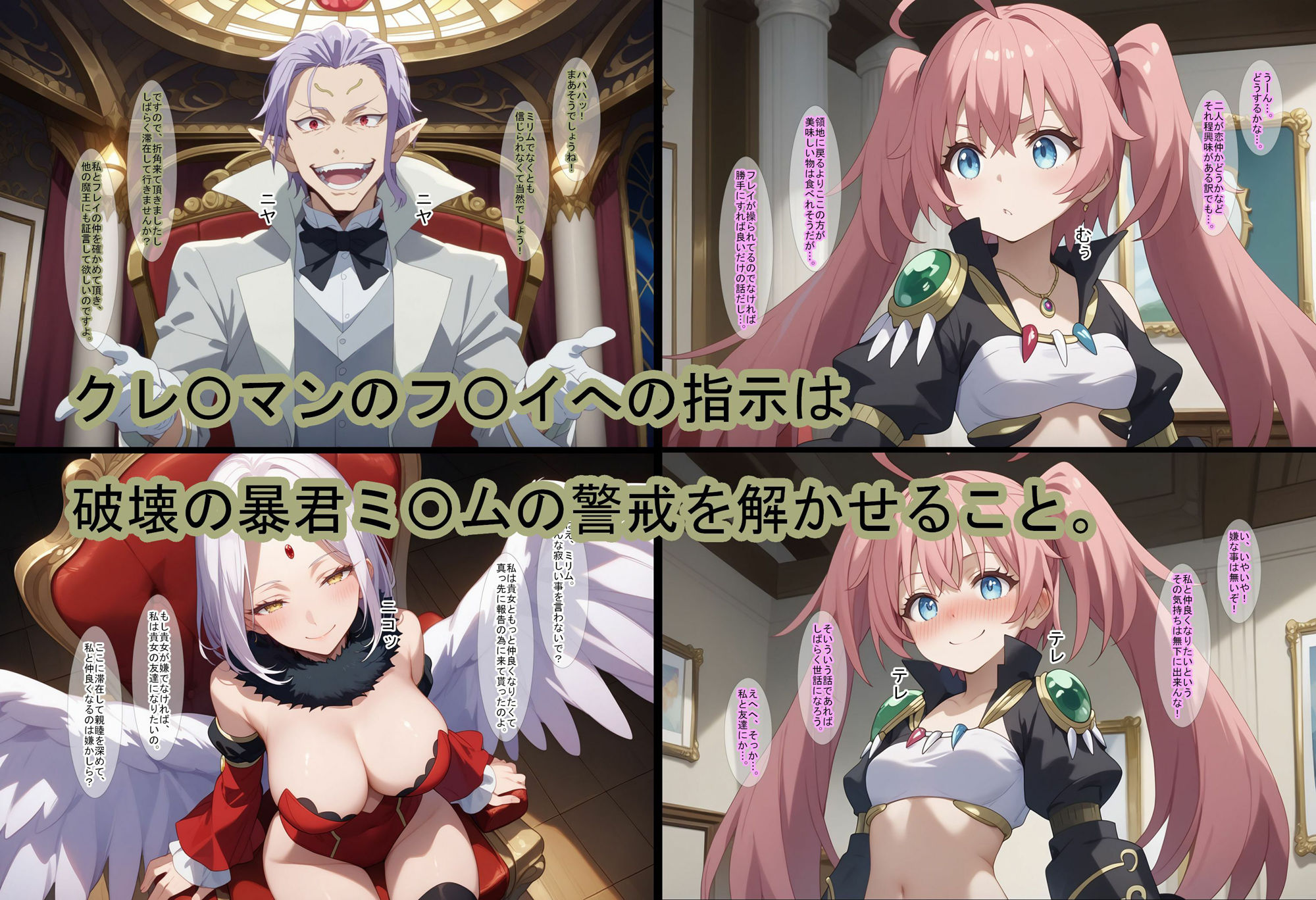 サンプル画像2:【催●支配】クレ○マンの復讐5(魔術師プロトン2D) [d_530011]