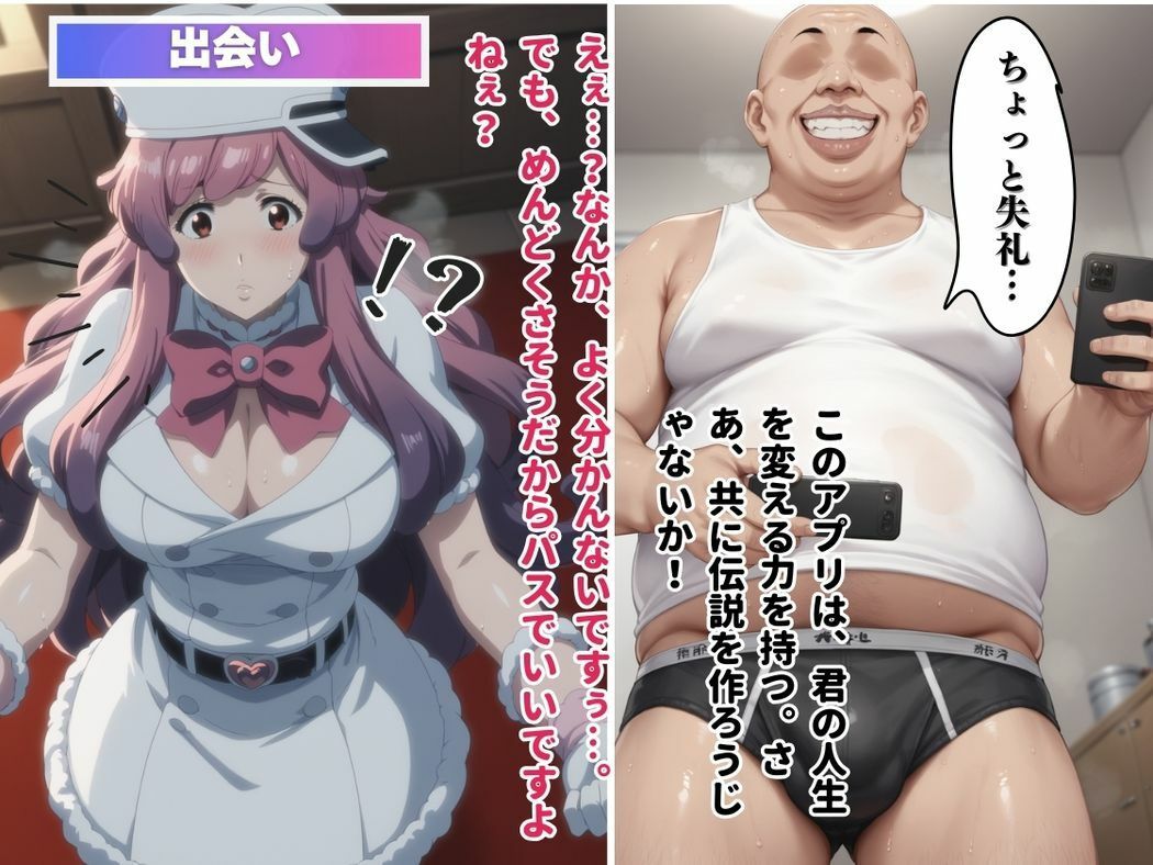 サンプル画像5:アプリに魅入られたパワフルボディ(こねこのねこのて) [d_530034]