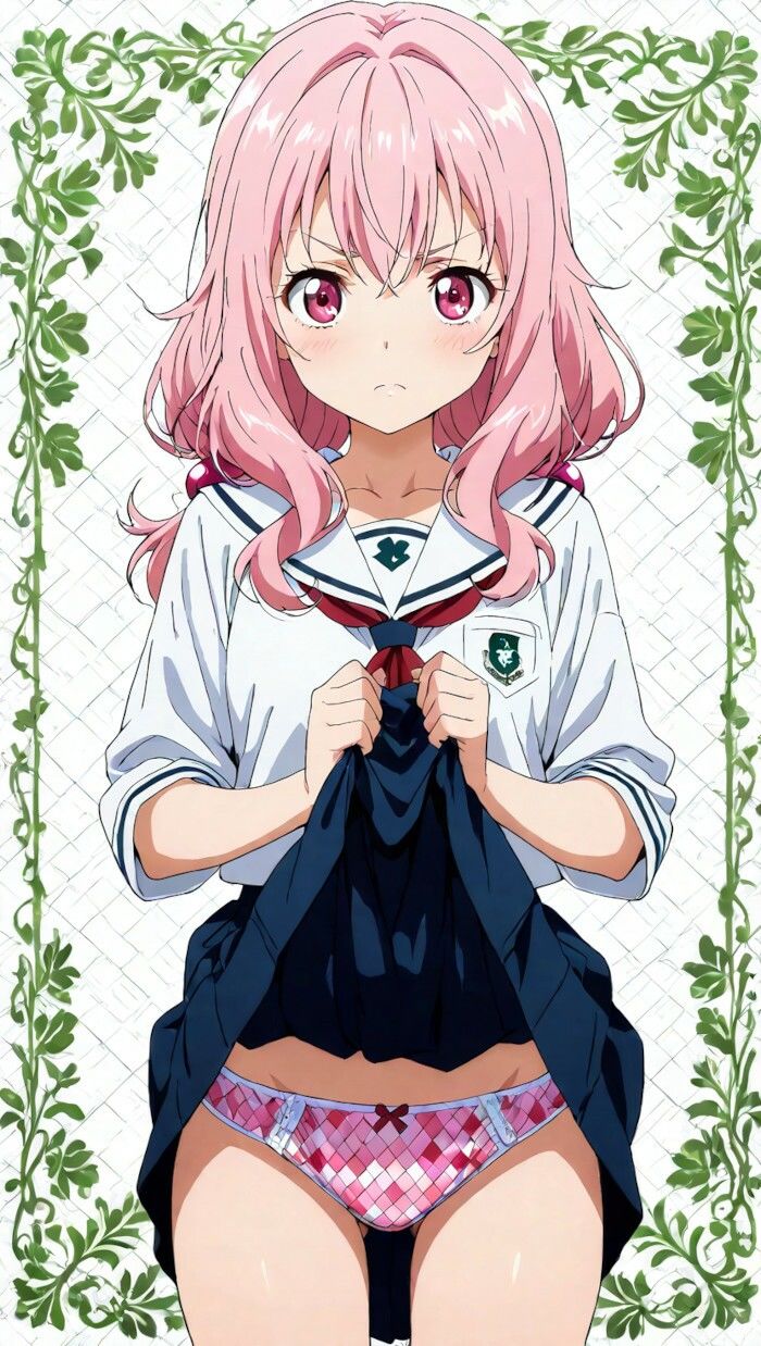 サンプル画像1:嫌な顔しながらパンツを見せてくれるシ〇ナちゃん(ぽてちお味) [d_530121]