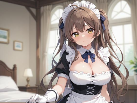 サンプル画像1:ご主人様 今日もいっぱい溜まってますね(誘惑アーカイブ) [d_530176]