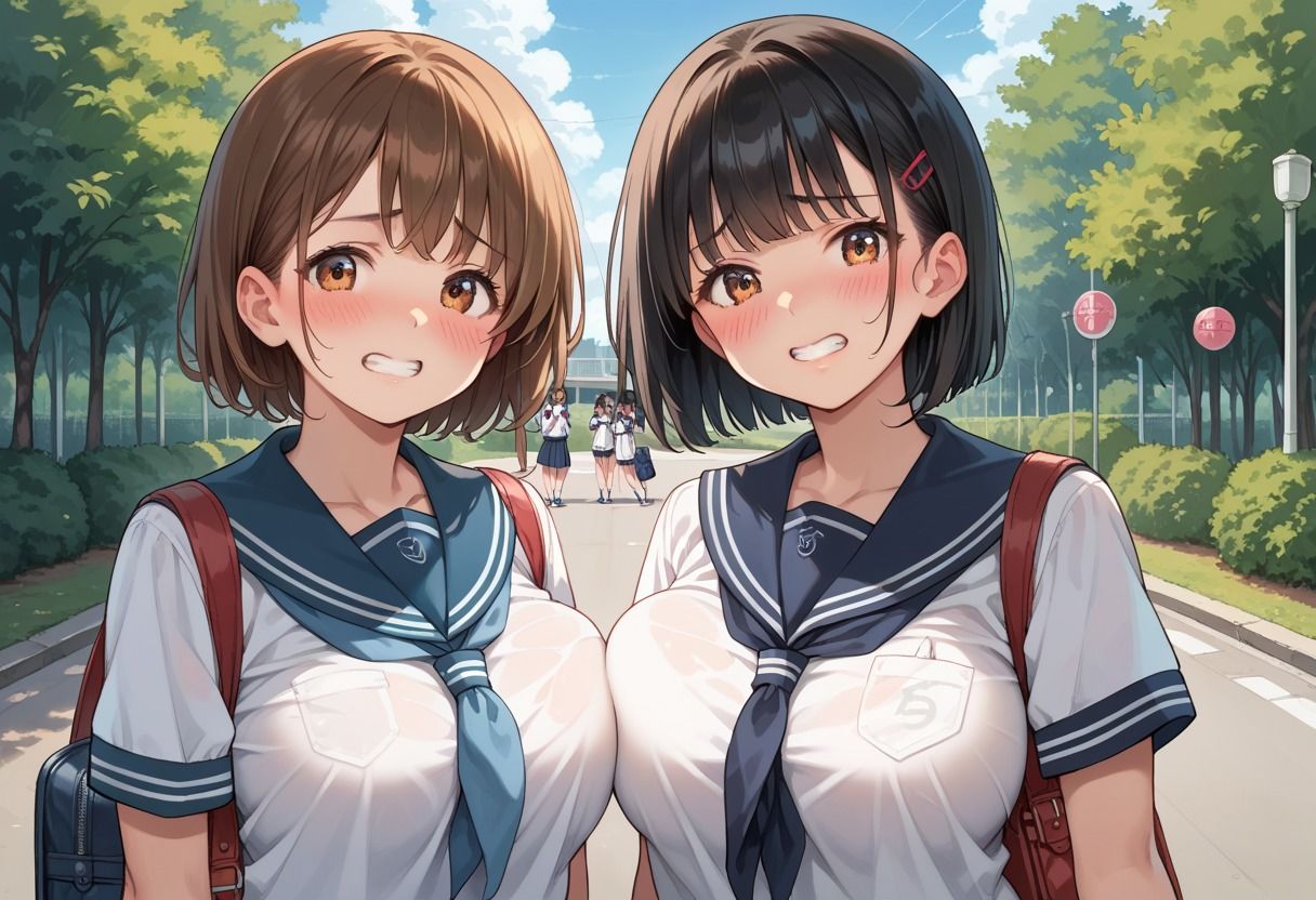 サンプル画像1:学年一、二を争う清楚系美女は幼馴染。俺のセフレで中出し求めてくるド変態_(禁断果汁) [d_530187]