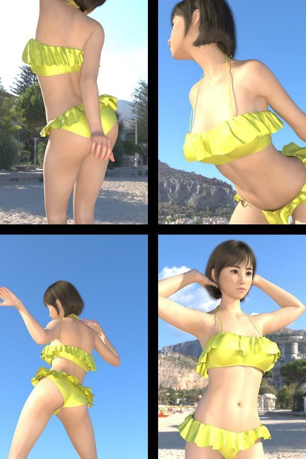 【TD100】ボン♪キュッ★ボン！なけしからんメリハリボディ・西沢奈々のグラドル写真集 Banana-01