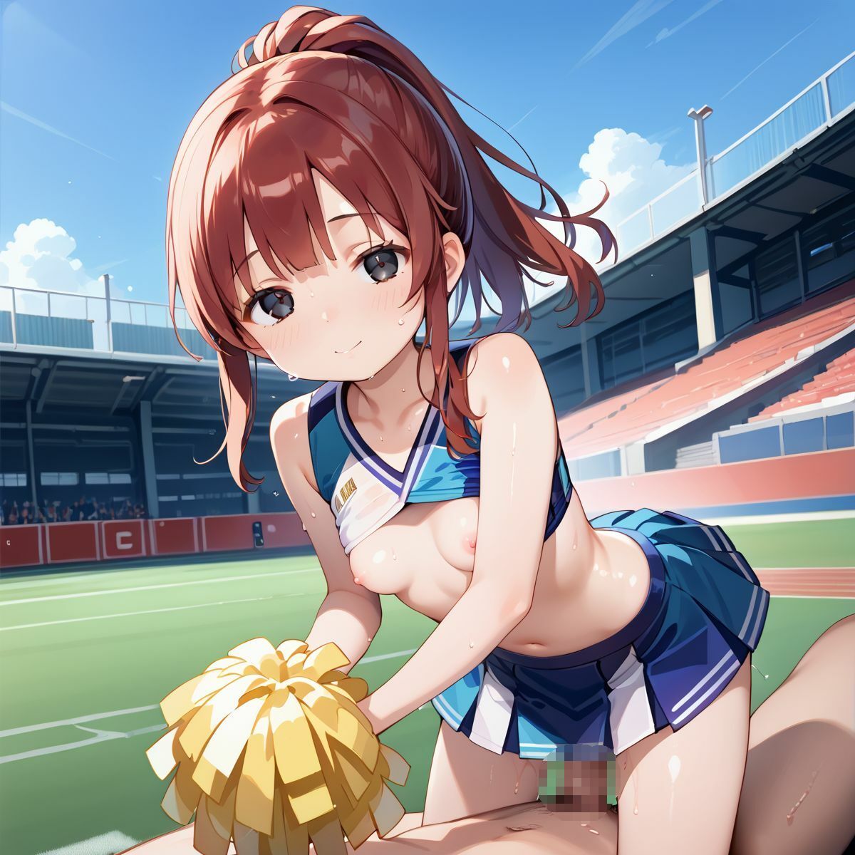 サンプル画像3:部活をがんばる男の子をカラダで応援♪おちんぽ応援チアっ子と青春しちゃお6(めたもるふぉーぜ) [d_530327]