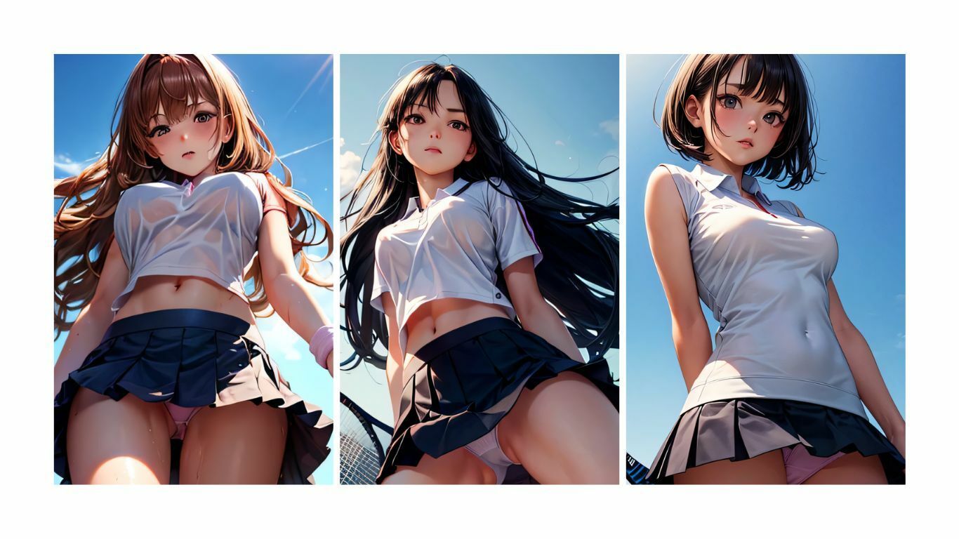 サンプル画像3:3人のお嬢様  写真集304枚(KOC) [d_530376]