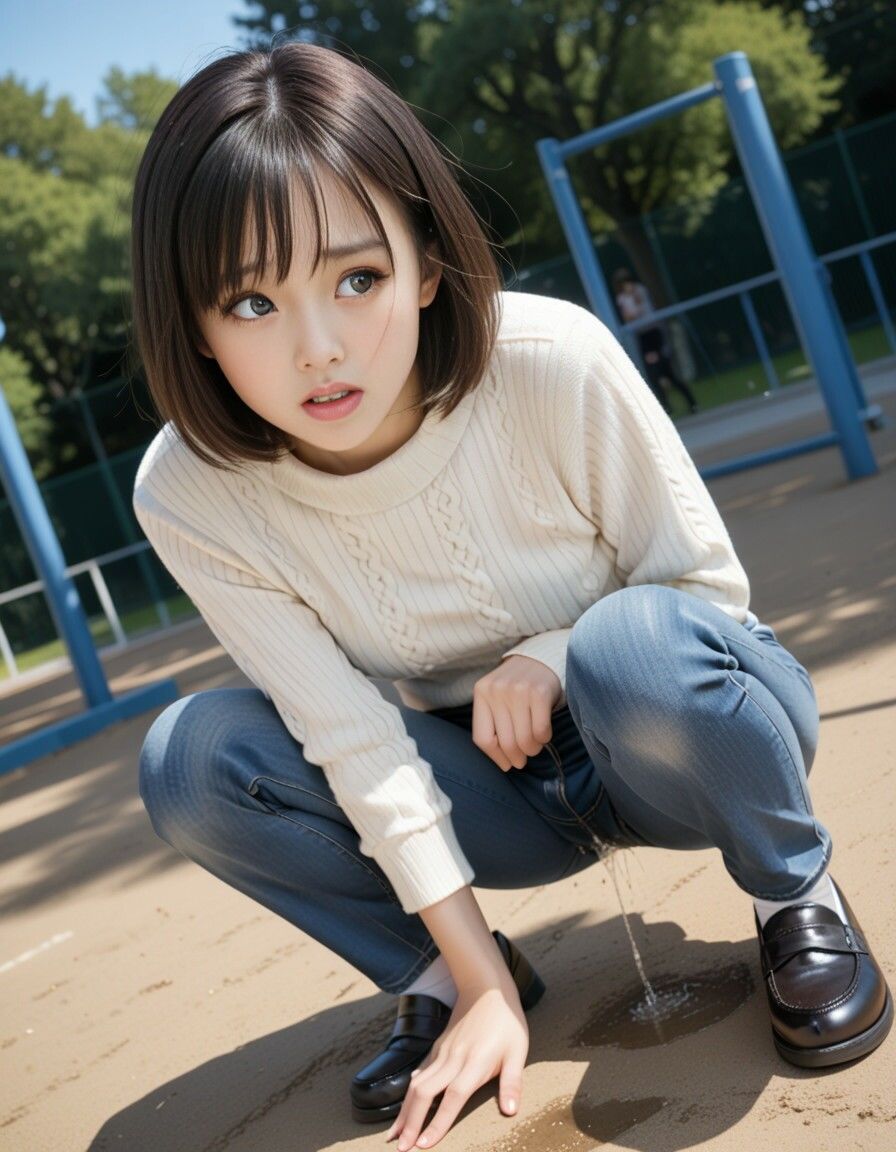 サンプル画像3:失禁ママ(P-AI planning) [d_530391]