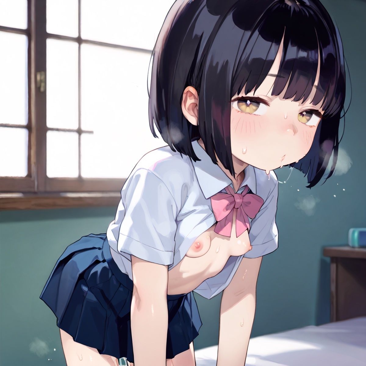 サンプル画像3:中出しし放題！秘密の補習授業2【童顔美少女たちとやりまくり！200枚！】(ロリロリ堂) [d_530458]