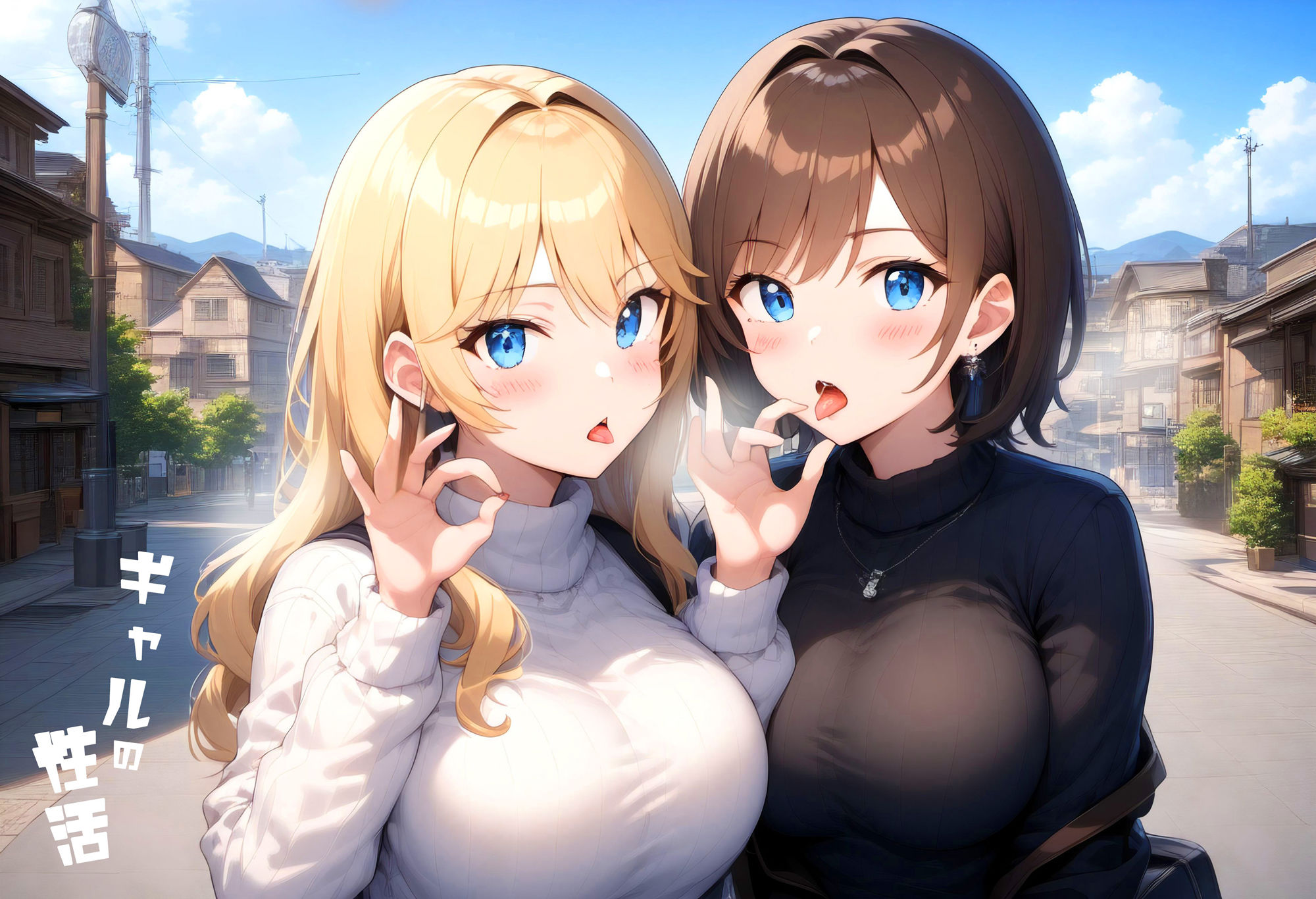 サンプル画像2:ギャルの性活 vol.1 小悪魔ギャルたちに逆ナンされた僕…(性癖ルームXXX) [d_530815]