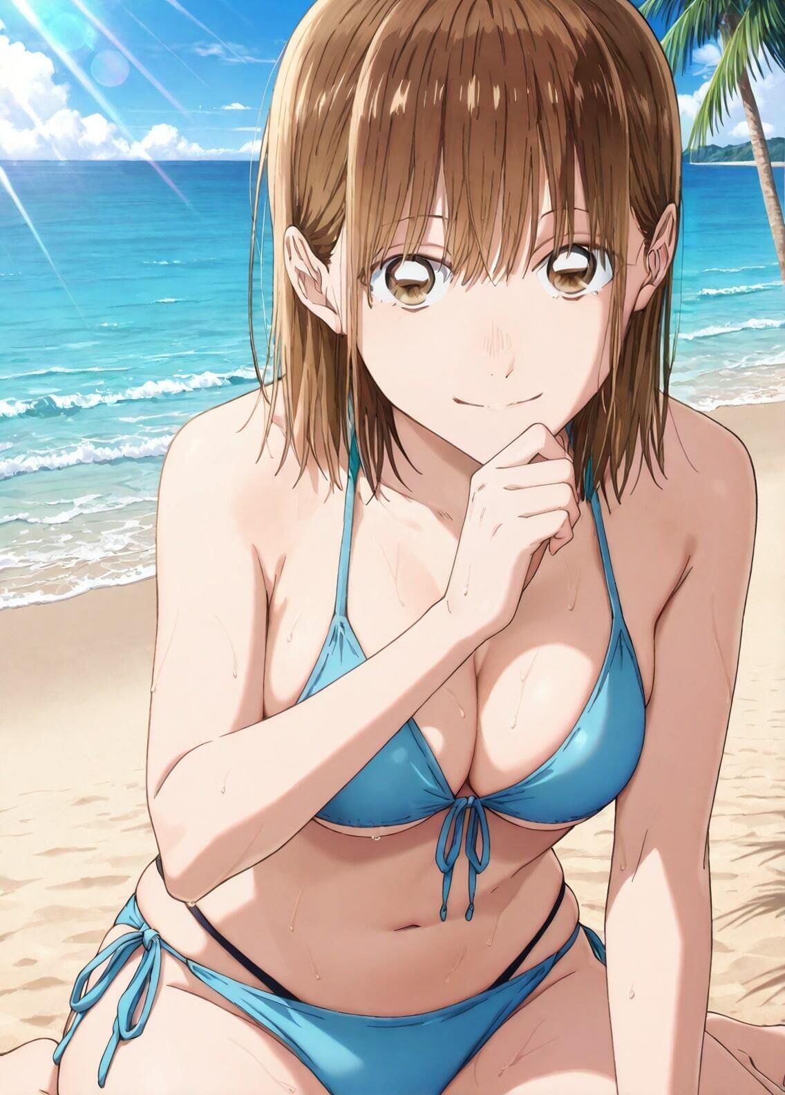 サンプル画像1:「アオのハコ」鹿野千夏セクシー写真集6（全500枚）(人の海) [d_530888]