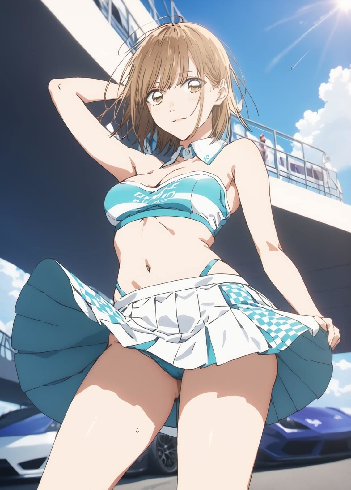 サンプル画像5:「アオのハコ」鹿野千夏セクシー写真集6（全500枚）(人の海) [d_530888]