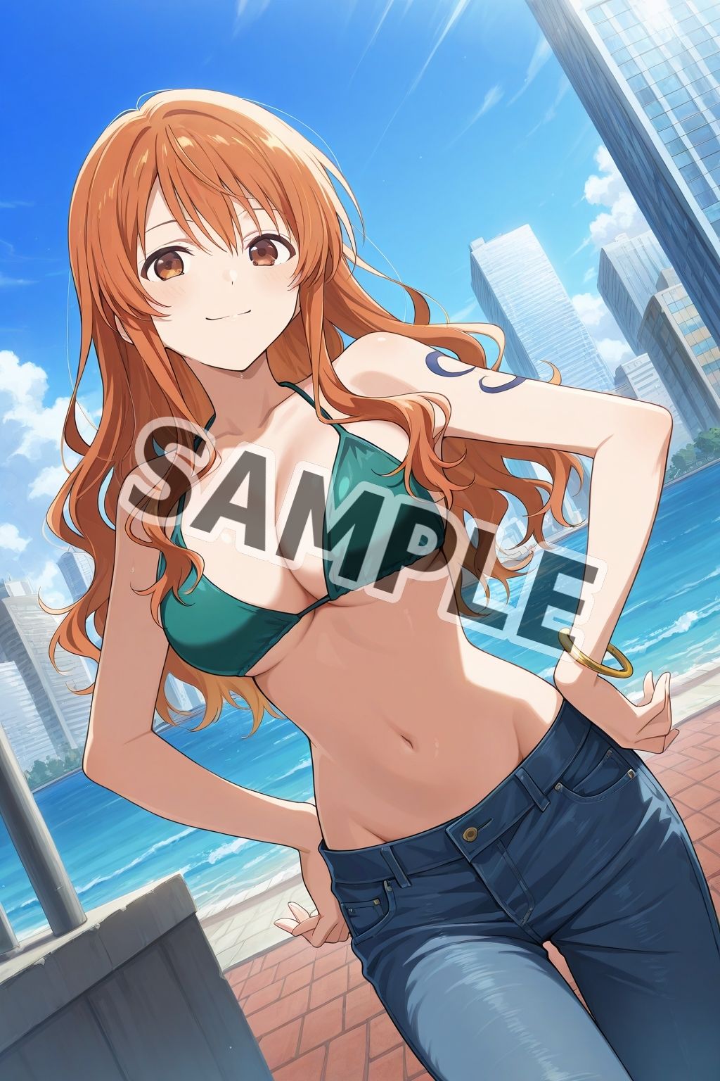 サンプル画像1:【ワ●ピース】航海士ナ●に性処理はおまかせ！(アトリエわたあめ) [d_531255]