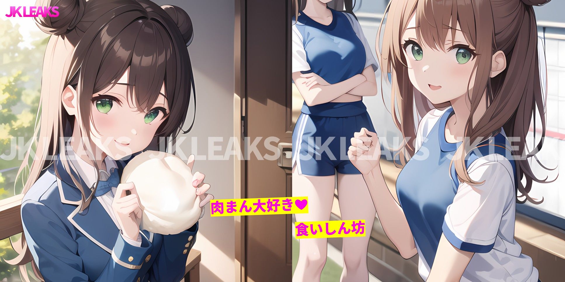 サンプル画像1:JK LEAKS 30 -ほかほかにくまん娘編 -【おまけアニメ付】(AniyA) [d_531263]