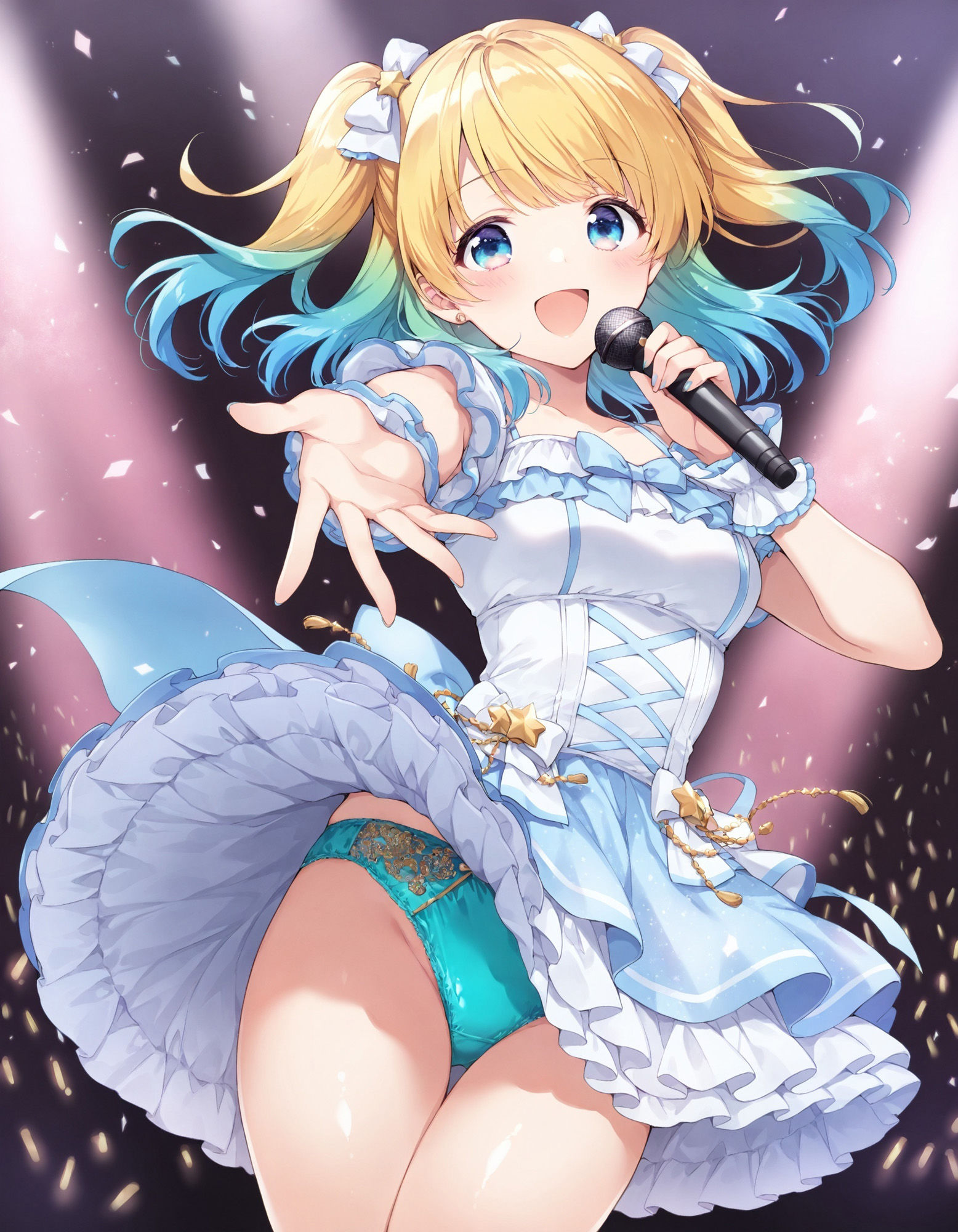 サンプル画像4:アイドルのパンチラ(D.P.H.) [d_531457]