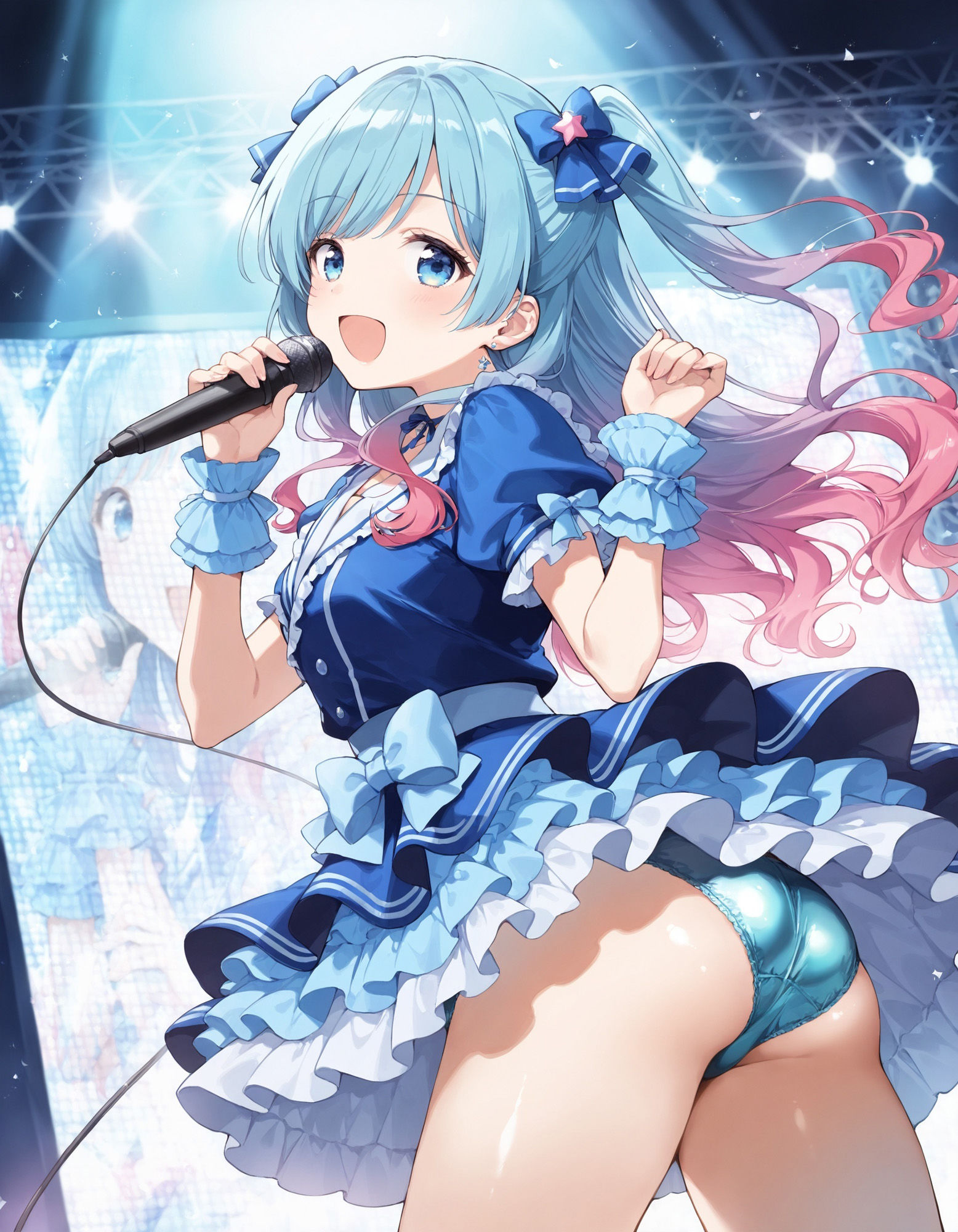 サンプル画像5:アイドルのパンチラ(D.P.H.) [d_531457]