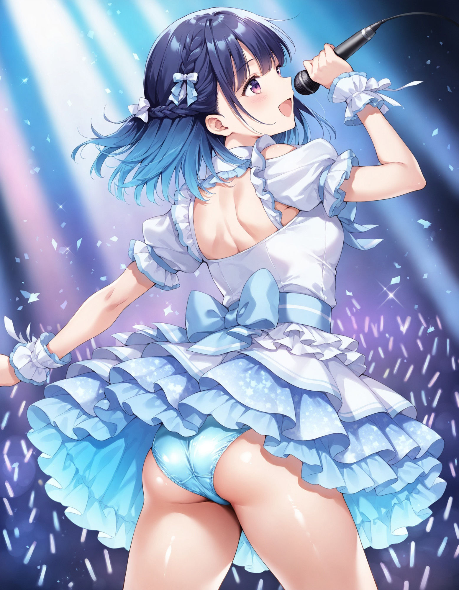 アイドルのパンチラのサンプル画像 6