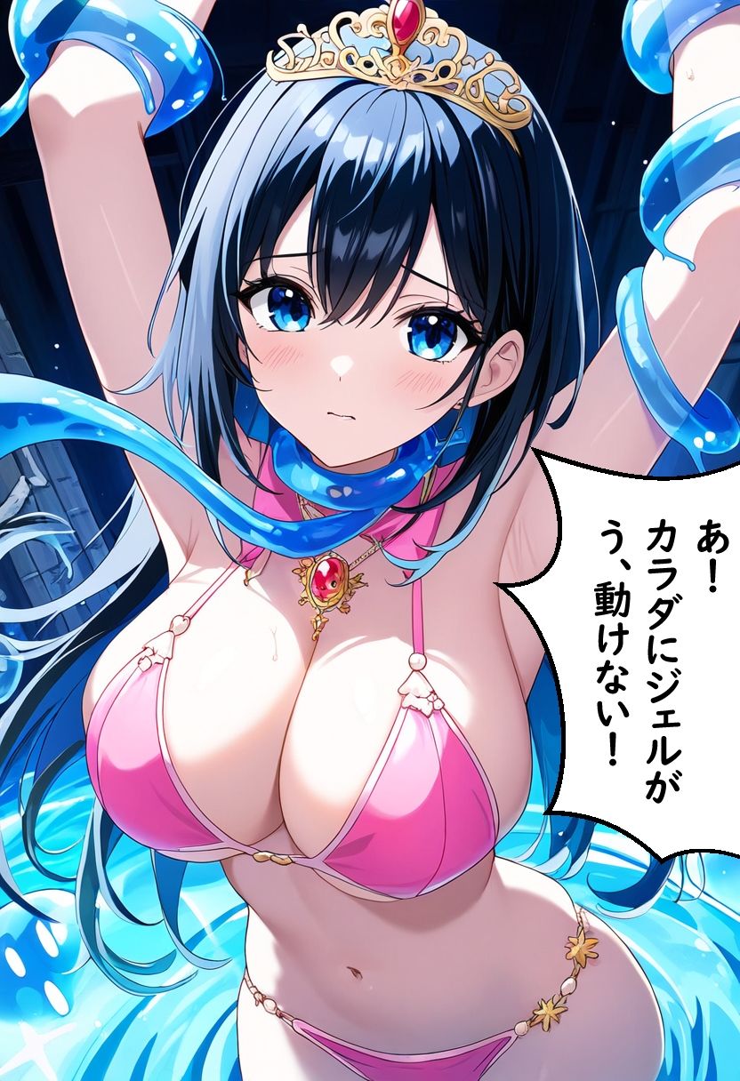 サンプル画像2:転生したらスライムに襲われた話（CG集）(Future Ink Studio) [d_531484]