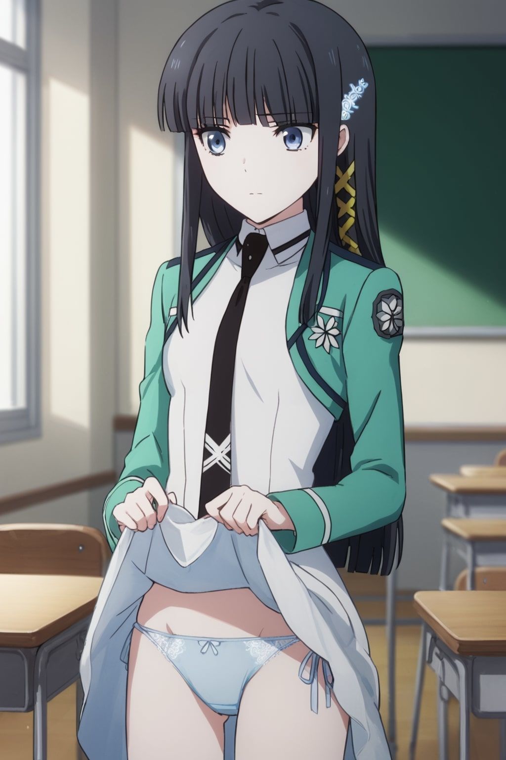 サンプル画像1:【お買い得！】司波 深雪 エロ画像CG集(AI@アニメ美女倶楽部) [d_531489]