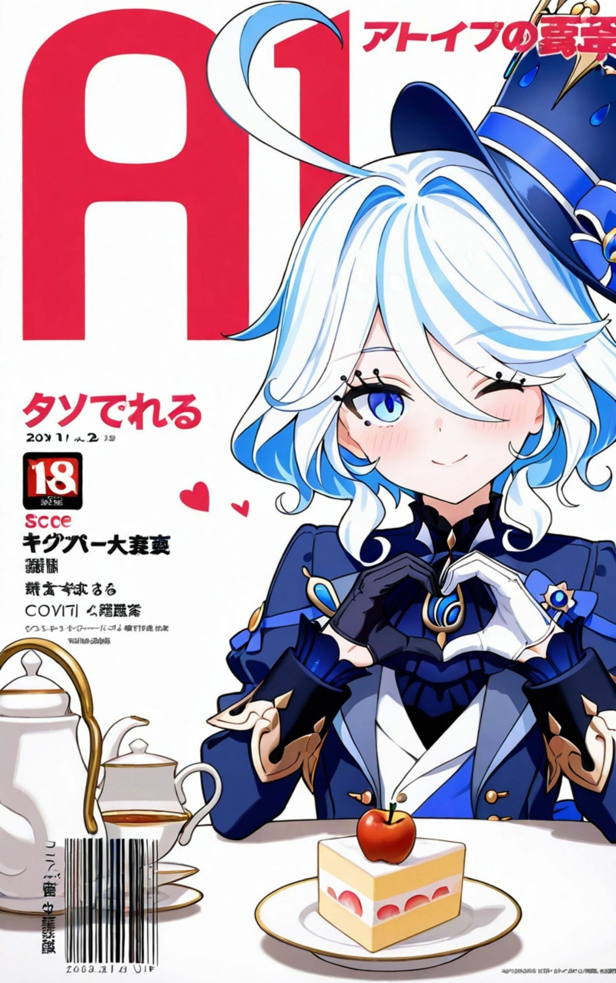 サンプル画像1:フリーナ×お茶会(エルフん) [d_531531]