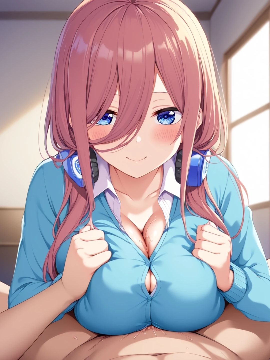 サンプル画像4:中◯三玖とあまあま性活(のぶちゃん) [d_531623]