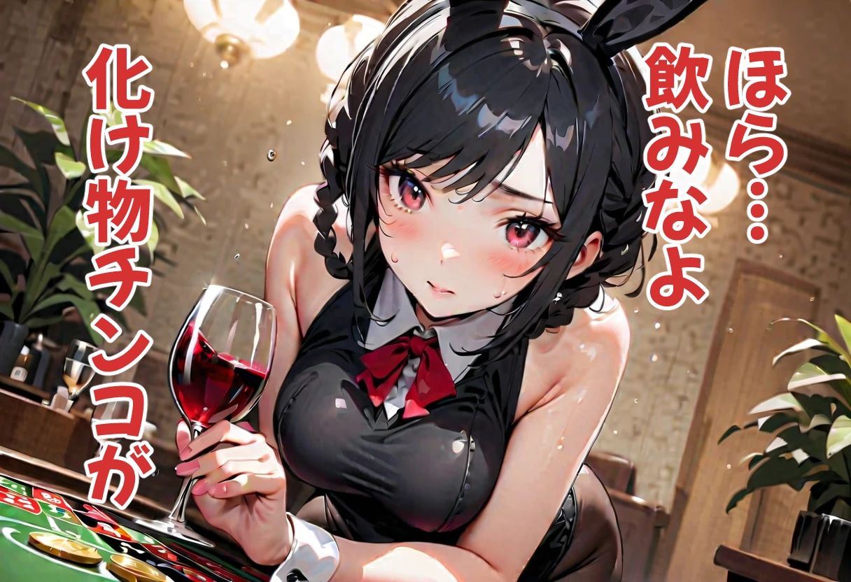 サンプル画像5:足パパがイク！  バニー編(コーンパン) [d_531686]