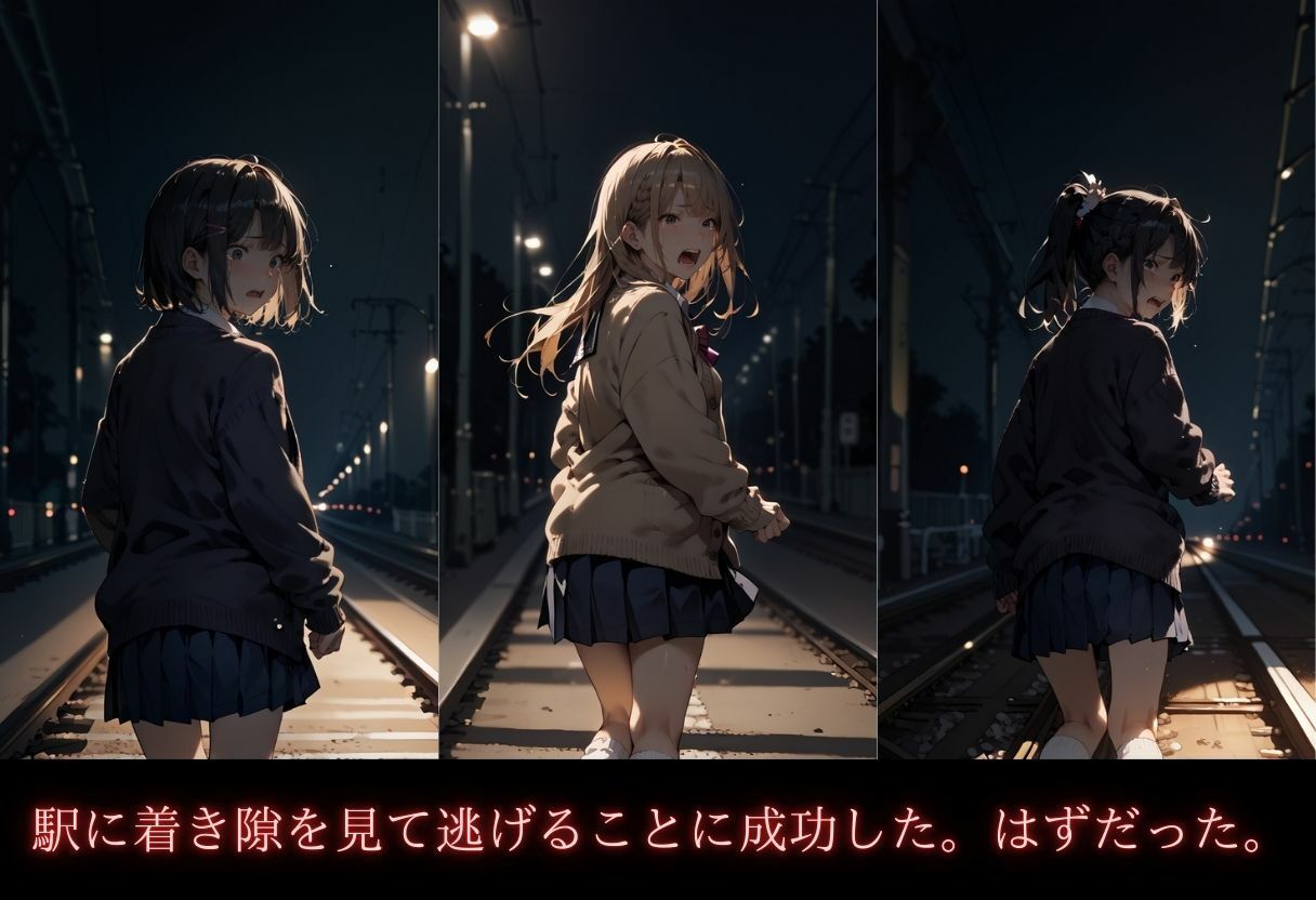 【電車痴●】閉ざされた車内の罠のサンプル画像 6