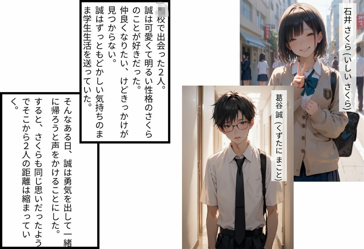 サンプル画像1:弱みを握られた女子校生の行く先(かすてら) [d_531780]