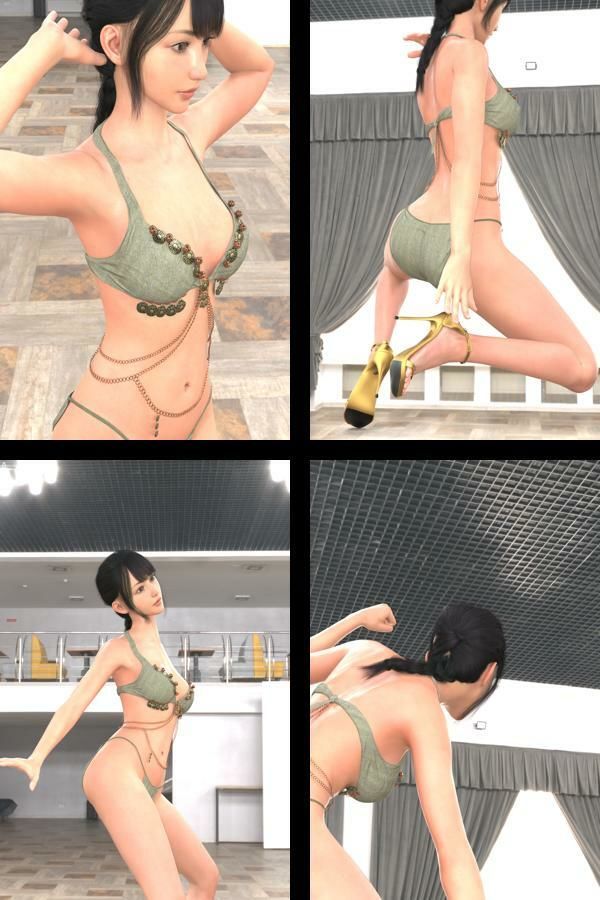 【TD100】スレンダー＆グラマラスビューティー・宮本果歩のグラドル写真集 Aroma-09