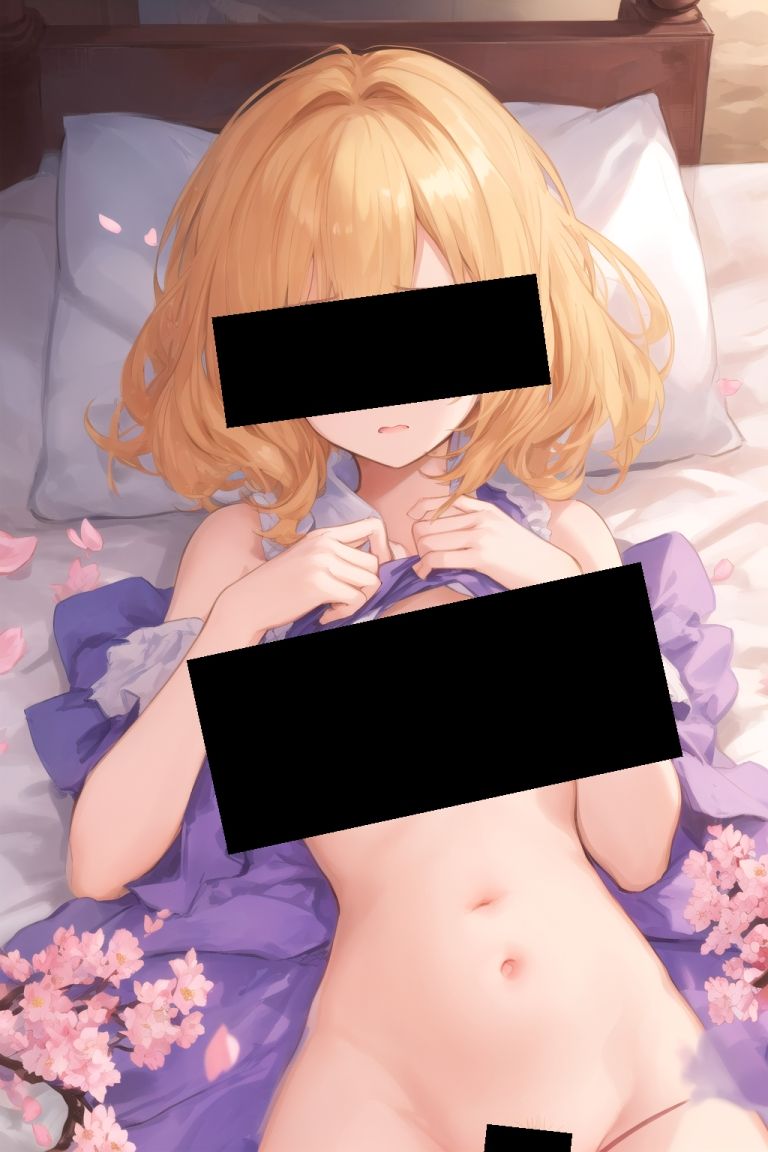 サンプル画像5:金髪貧乳美少女のえっちな写真集〜春の晴れた朝の海編〜(ゆるふわ研究所) [d_532476]