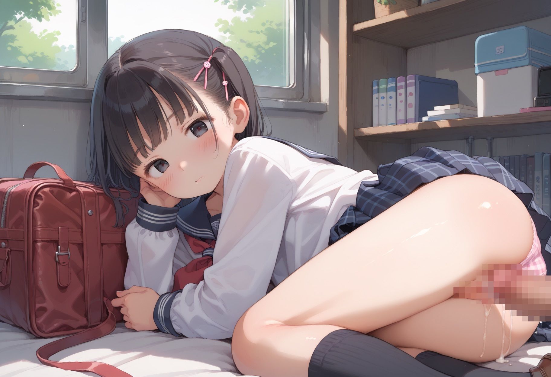 淫行学園で巨乳女子校生をとにかく孕ませる！！のサンプル画像 6