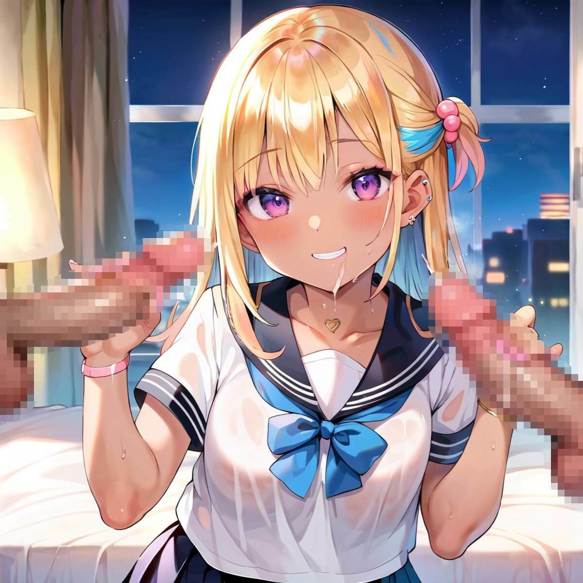 サンプル画像4:ビッチギャルに堕とされて〜チェリーの俺は逆らえない〜5【厳選CG210枚収録】(エリスの林檎) [d_532569]