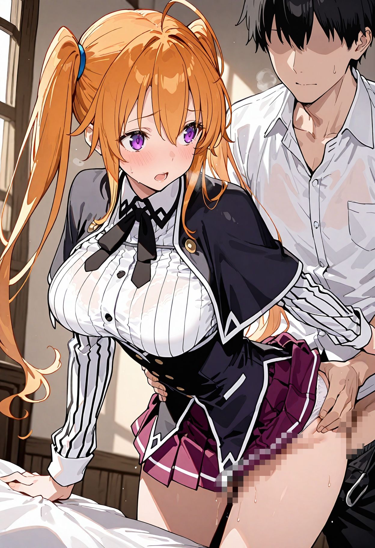 ハイスクール◯×◯ 紫◯イリナ エロCG集
