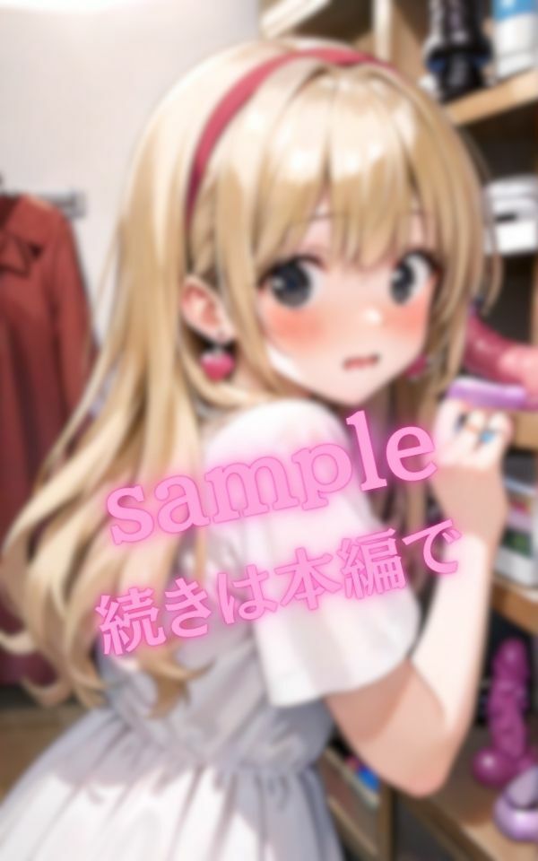 金髪美女の初めてのおもちゃの画像6