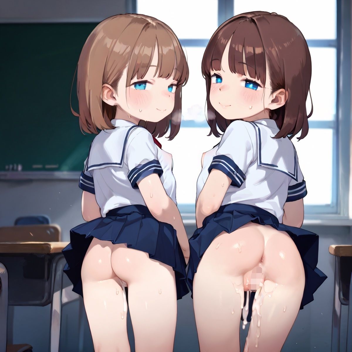 サンプル画像4:中出しし放題！秘密の補習授業5【童顔美少女たちとやりまくり！200枚！】(ロリロリ堂) [d_533589]