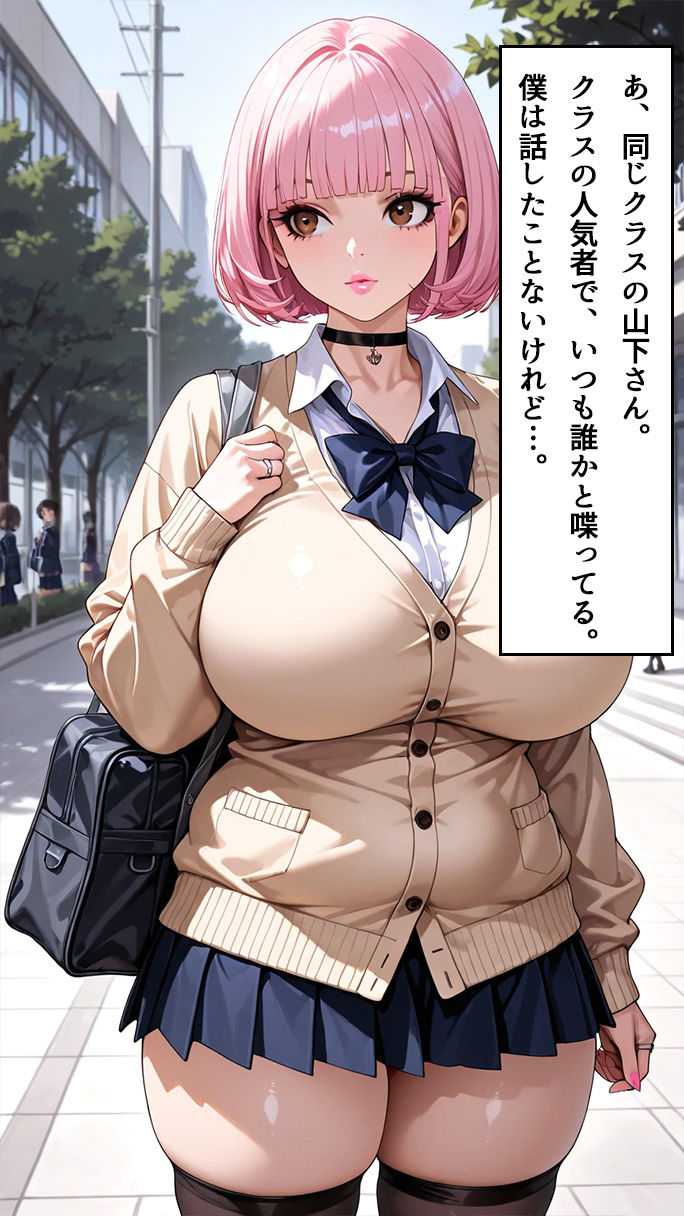 童貞オタクの僕が放課後の教室でクラスの一軍女子とHした話のサンプル画像 6
