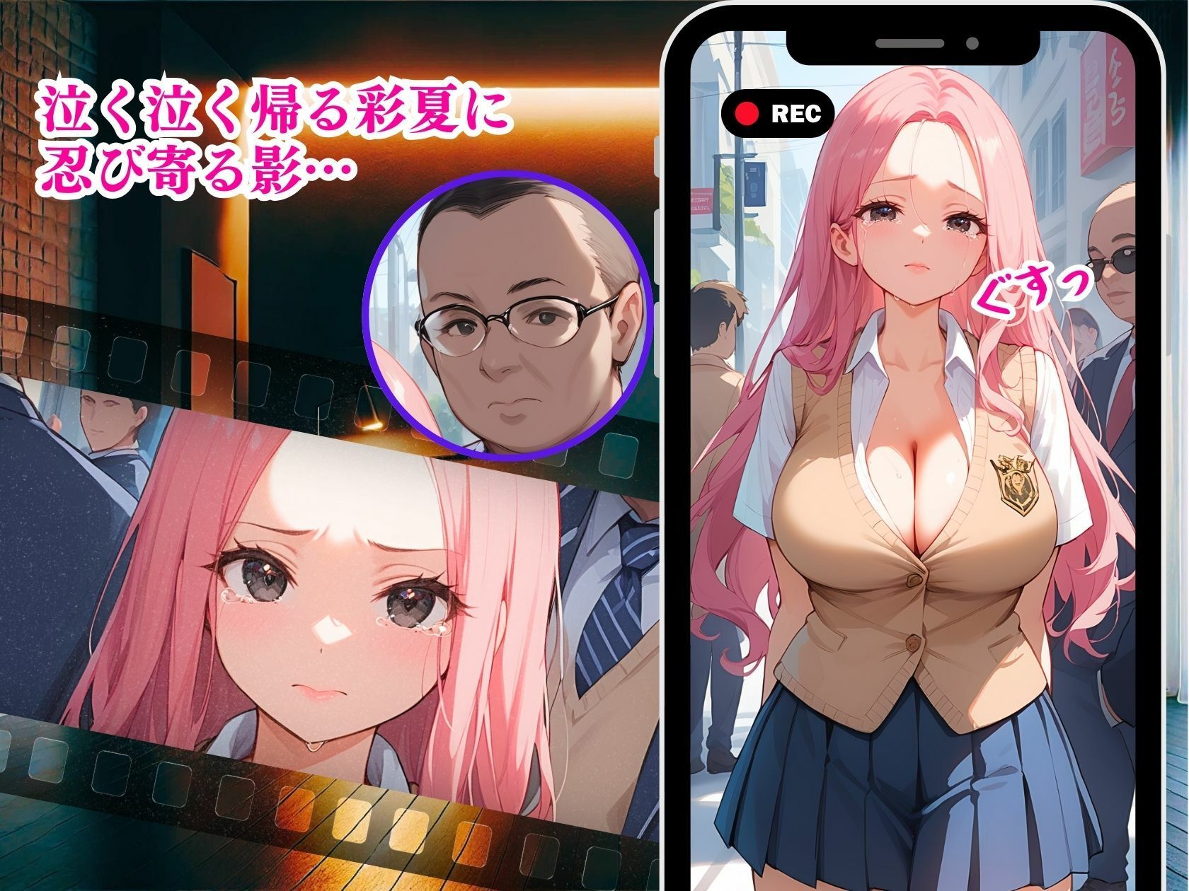 純潔ギャル〜SNSで時の人から大転落〜のサンプル画像 6